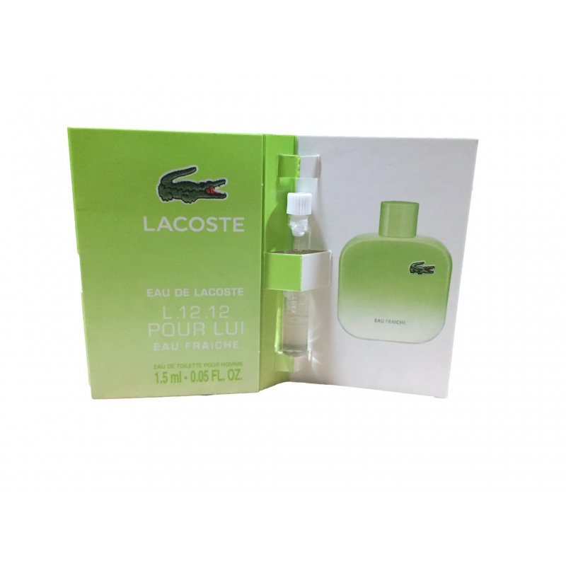 Lacoste Eau de Lacoste L.12.12 Eau Fraîche 1.5ml EDT kvepalų mėginukas vyrams