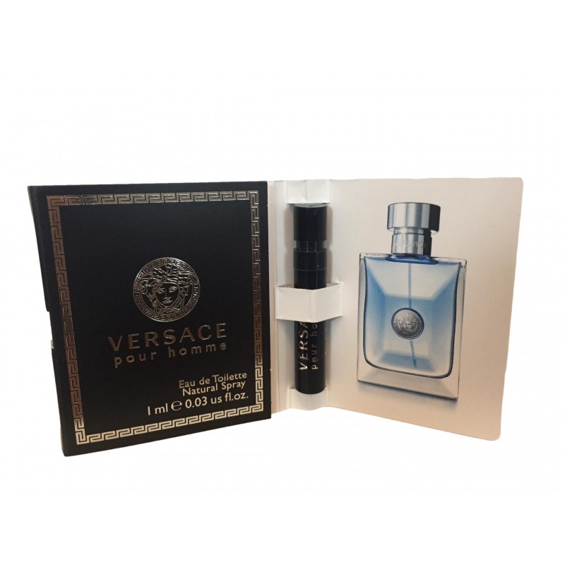 Versace Pour Homme 1ml EDT kvepalų mėginukas vyrams